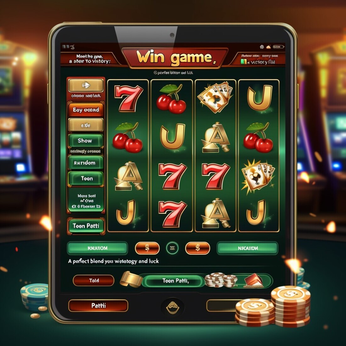 Slots in online and land-based casinos